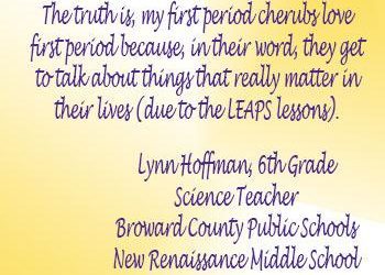 Lynn Hoffman, 6th Grade Science Teacher (Broward County Public Schools- New Renaissance Middle School)